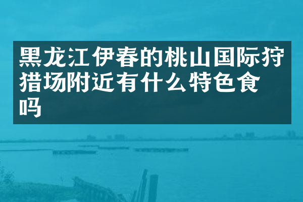 黑龙江伊春的桃山国际狩猎场附近有什么特色食物吗