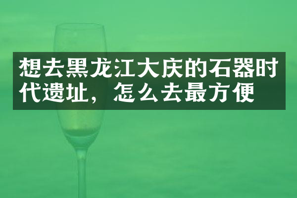 想去黑龙江大庆的石器时代遗址，怎么去最方便