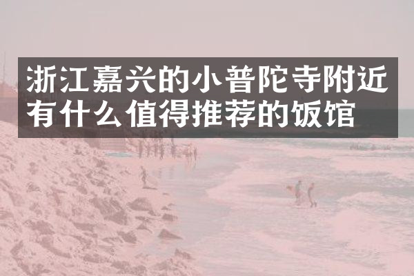 浙江嘉兴的小普陀寺附近有什么值得推荐的饭馆吗