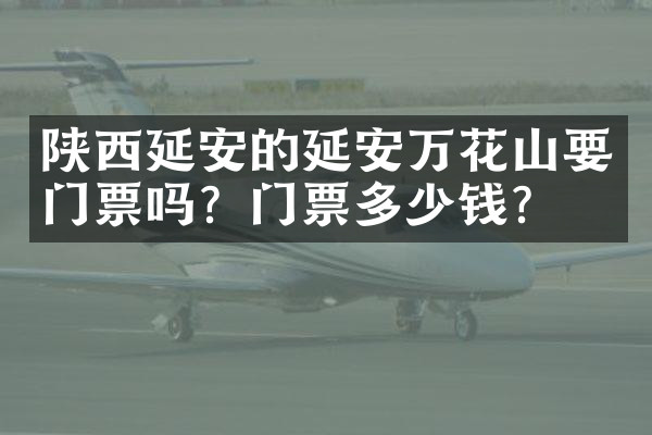 陕西延安的延安万花山要门票吗？门票多少钱？