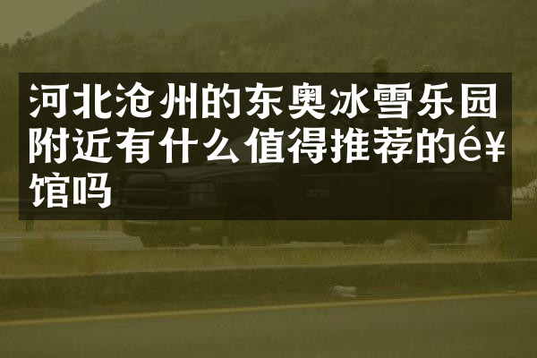 河北沧州的东奥冰雪乐园附近有什么值得推荐的饭馆吗