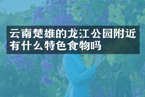 云南楚雄的龙江公园附近有什么特色食物吗