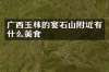 广西玉林的宴石山附近有什么美食
