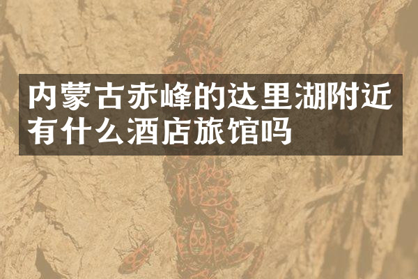 内蒙古赤峰的达里湖附近有什么酒店旅馆吗