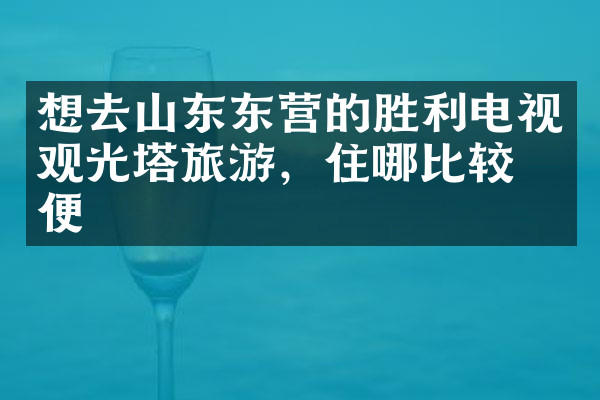 想去山东东营的胜利电视观光塔旅游，住哪比较方便