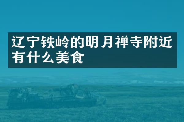 辽宁铁岭的明月禅寺附近有什么美食