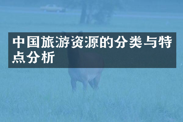 中国旅游资源的分类与特点分析
