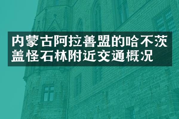 内蒙古阿拉善盟的哈不茨盖怪石林附近交通概况