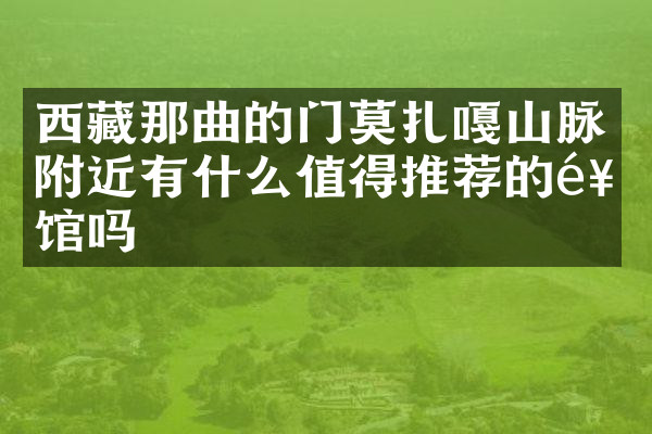 西藏那曲的门莫扎嘎山脉附近有什么值得推荐的饭馆吗