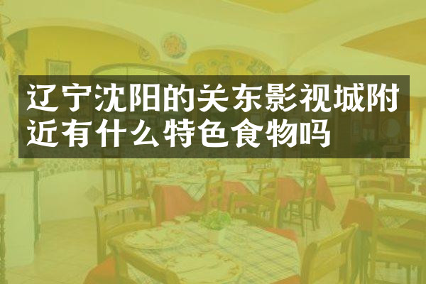 辽宁沈阳的关东影视城附近有什么特色食物吗