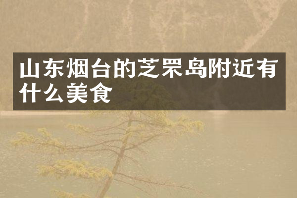 山东烟台的芝罘岛附近有什么美食