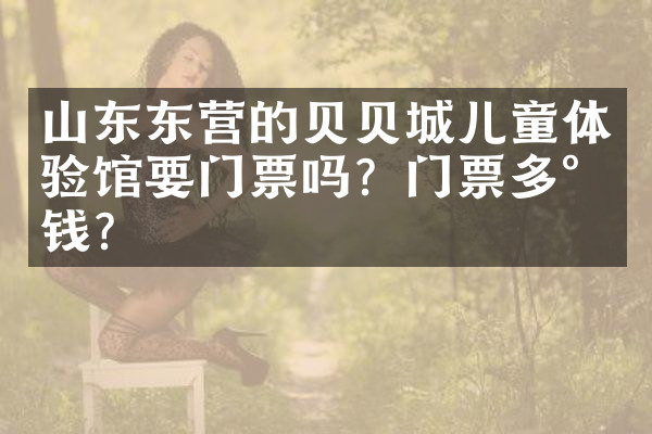 山东东营的贝贝城儿童体验馆要门票吗？门票多少钱？