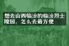 想去山西临汾的临汾烈士陵园，怎么去最方便