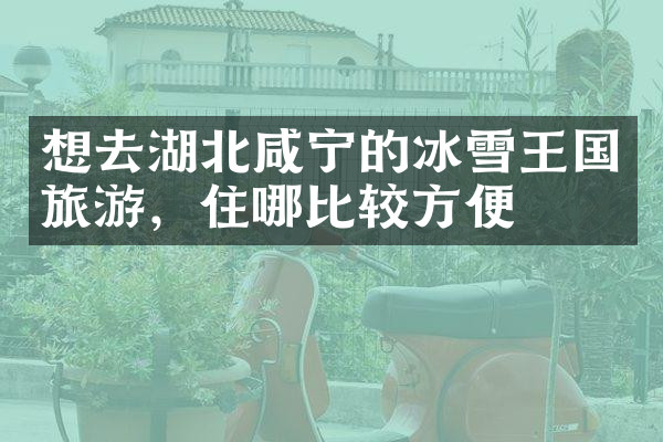 想去湖北咸宁的冰雪王国旅游，住哪比较方便