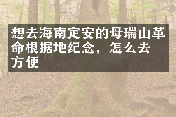想去海南定安的母瑞山革命根据地纪念，怎么去最方便