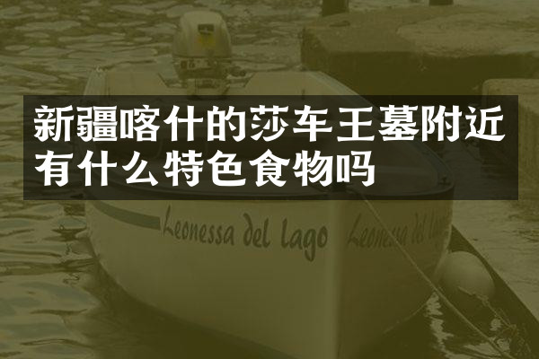 新疆喀什的莎车王墓附近有什么特色食物吗