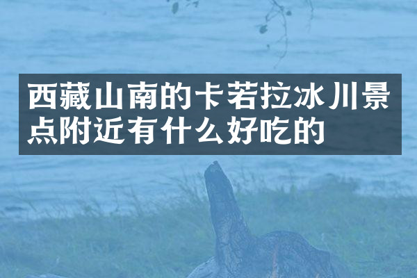 西藏山南的卡若拉冰川景点附近有什么好吃的