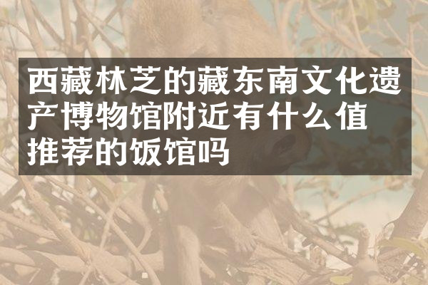 西藏林芝的藏东南文化遗产博物馆附近有什么值得推荐的饭馆吗