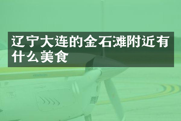 辽宁大连的金石滩附近有什么美食