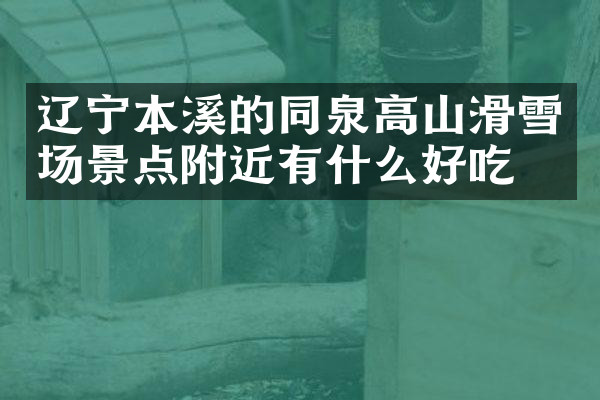 辽宁本溪的同泉高山滑雪场景点附近有什么好吃的