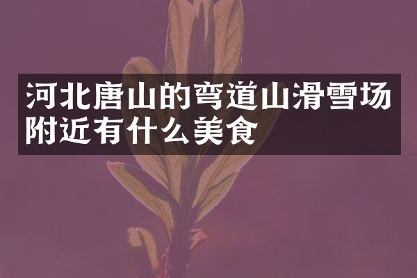 河北唐山的弯道山滑雪场附近有什么美食