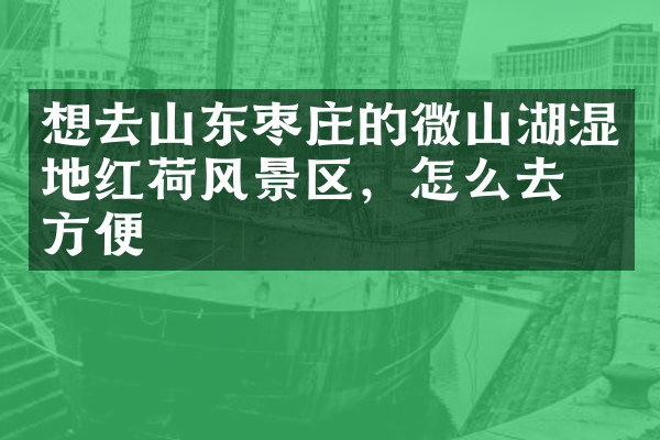 想去山东枣庄的微山湖湿地红荷风景区，怎么去最方便