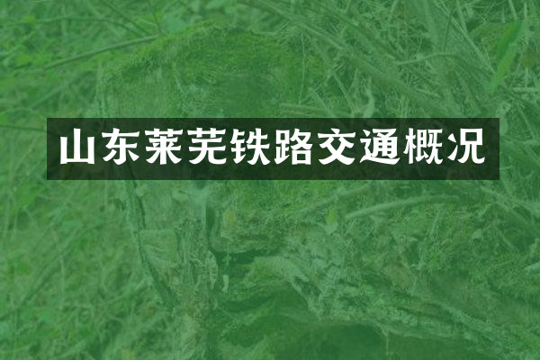 山东莱芜铁路交通概况