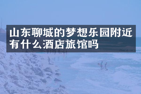 山东聊城的梦想乐园附近有什么酒店旅馆吗