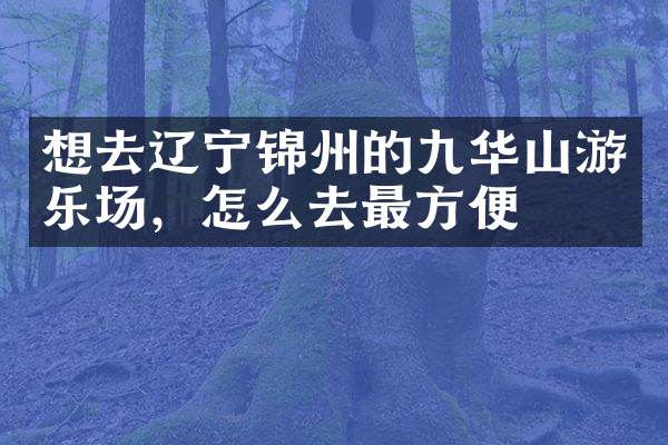 想去辽宁锦州的九华山游乐场，怎么去最方便