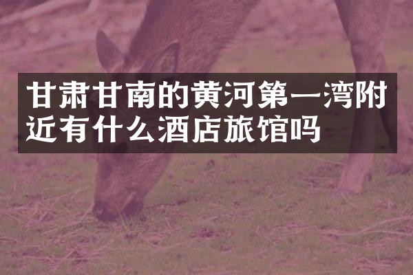 甘肃甘南的黄河第一湾附近有什么酒店旅馆吗