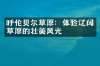 呼伦贝尔草原：体验辽阔草原的壮美风光