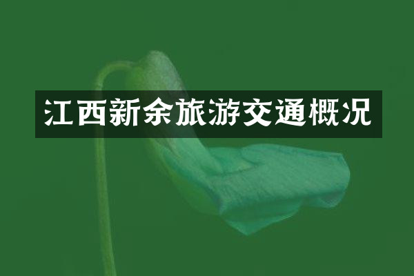 江西新余旅游交通概况