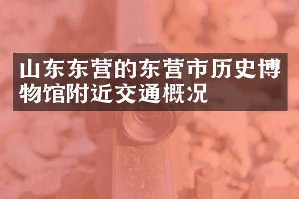 山东东营的东营市历史博物馆附近交通概况