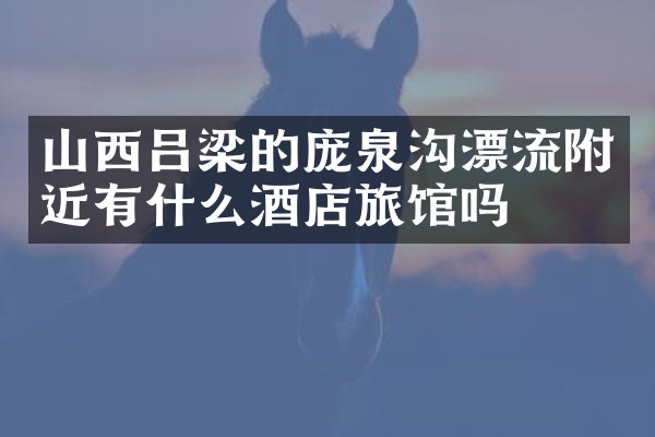 山西吕梁的庞泉沟漂流附近有什么酒店旅馆吗