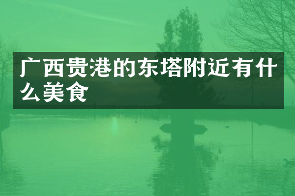 广西贵港的东塔附近有什么美食