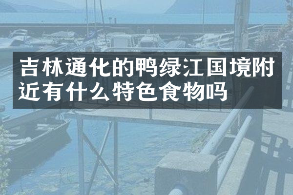 吉林通化的鸭绿江国境附近有什么特色食物吗