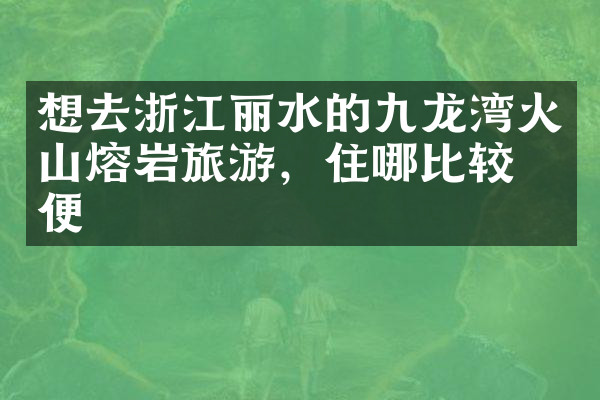 想去浙江丽水的九龙湾火山熔岩旅游，住哪比较方便