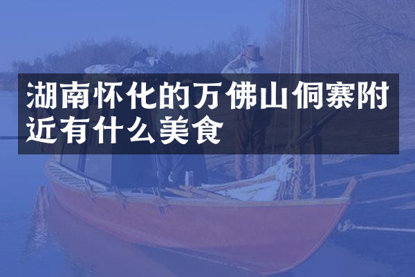 湖南怀化的万佛山侗寨附近有什么美食