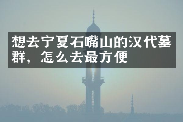 想去宁夏石嘴山的汉代墓群，怎么去最方便