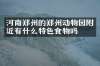 河南郑州的郑州动物园附近有什么特色食物吗