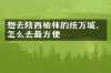 想去陕西榆林的统万城，怎么去最方便