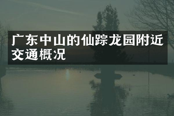 广东中山的仙踪龙园附近交通概况
