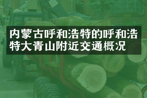 内蒙古呼和浩特的呼和浩特大青山附近交通概况