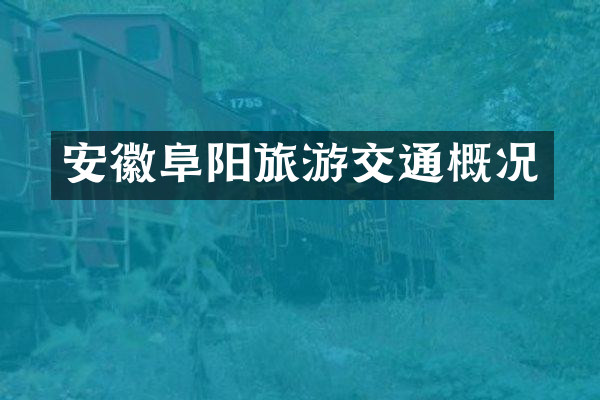 安徽阜阳旅游交通概况