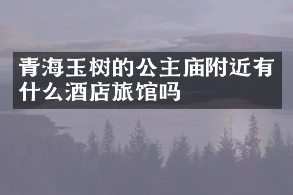 青海玉树的公主庙附近有什么酒店旅馆吗