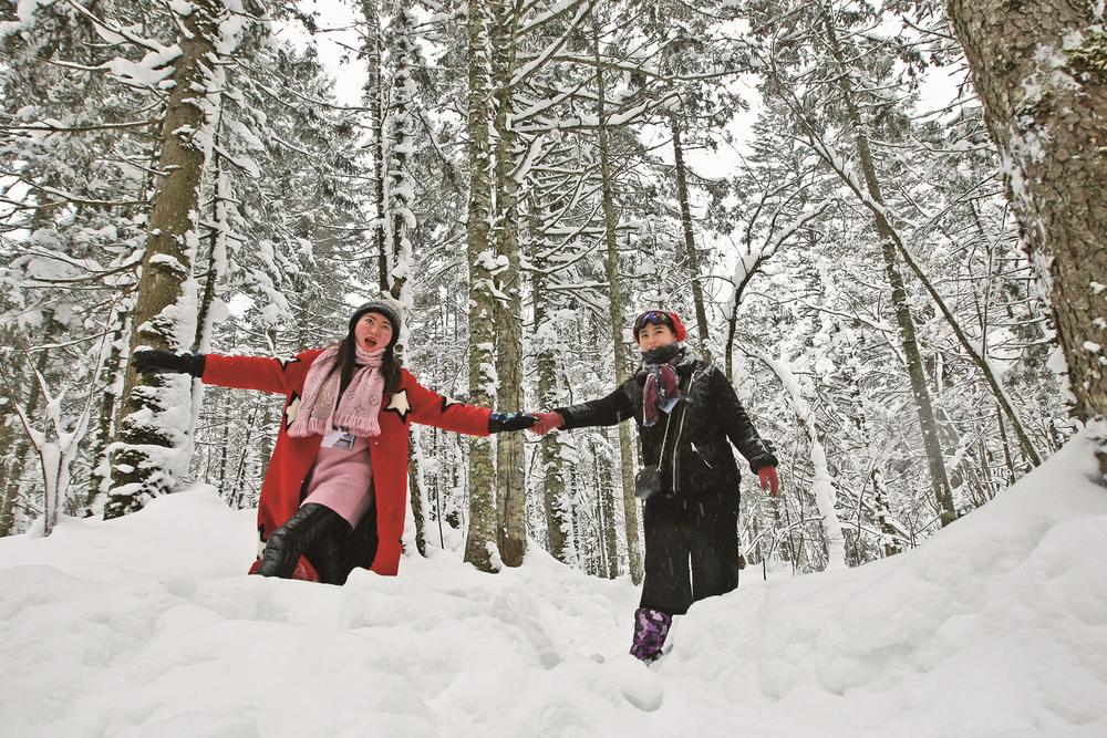 去吉林乡村感受冰雪生活的温暖