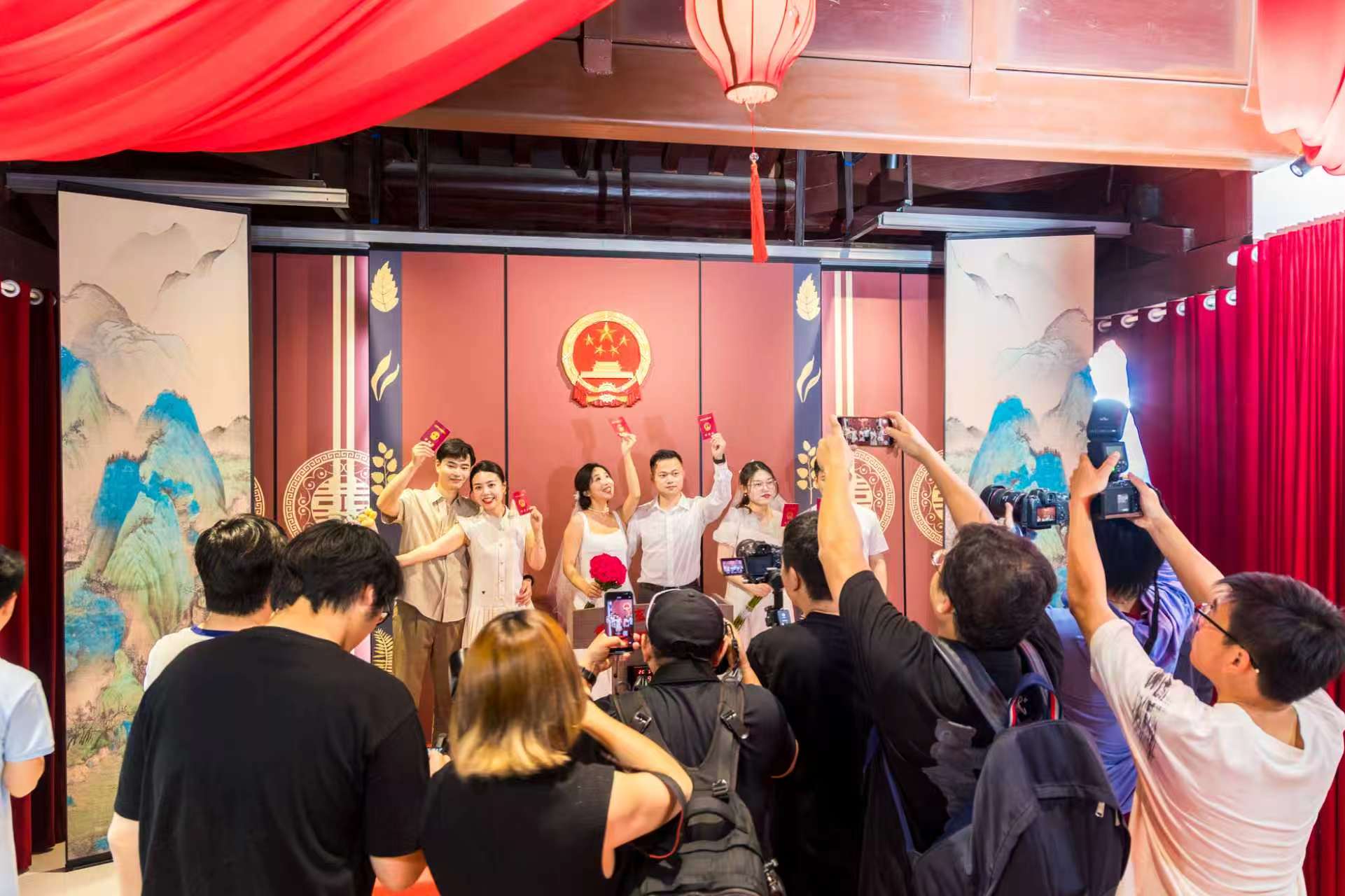 玄武湖景区里的“爱情打卡地”